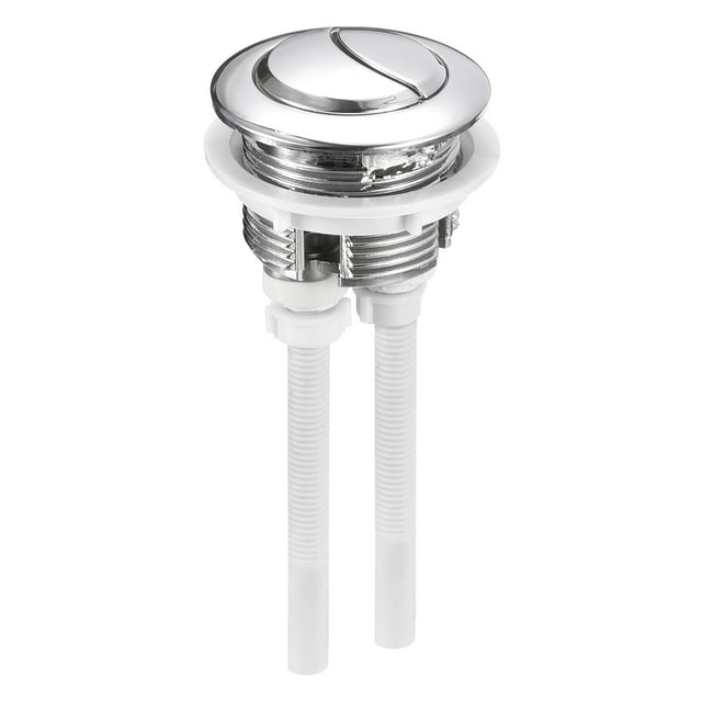 Botón de Tanque de Inodoro 1 Paquete Botón de Descarga Dual para Agujero de 38mm(1.5")