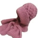 thumbnail image 3 of Gorro de punto cálido de moda para otoño e invierno, bufanda, gorro de lana integrado, gorro con protección para las orejas, 3 of 6