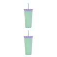 thumbnail image 4 of Botella de agua Bearachild Taza de paja de plástico color caramelo 700 ml, 4 of 6