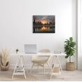thumbnail image 2 of Stupell Industries Mysterious Lake Reflection Sunset Forest Photograph Gallery Wrapped Canvas Print Wall Art, Design by Dennis Frates, 2 of 7