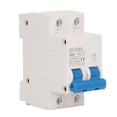 thumbnail image 2 of Mini DC Circuit Breaker DC500V 2P Miniature Circuit Breaker Solar PV System Small Circuit Breaker for Marine Power Systems, 2 of 8