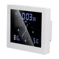 thumbnail image 3 of Shower Clock, 5in Screen Humidity Temperature Clock Battery USB Power  For Indoor/Outdoor, 3 of 8