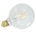 thumbnail image 2 of Bombilla retro G95 E27 de 4 W y 220 V con filamento LED en forma de sandía, iluminación decorativa, luz cálida (transparente)., 2 of 14