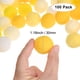 thumbnail image 3 of Uxcell 100-Pack Pom Poms para Manualidades, 1.18" (30mm) Poliéster Serie Amarilla Suave y Esponjosa Bolas de Pompones Multicolores, 3 of 7