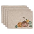 thumbnail image 1 of Design Imports CAMZ11769 Set de Table Brodé à la Citrouille - Lot de 4, 1 of 1