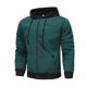thumbnail image 2 of Men's Casual Camouflage Sports Sweatshirt Long Sleeve Zipper Hooded Jacket Coat L, 2 of 4