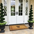 thumbnail image 3 of A1 Home Collections Natural Coir & Rubber Door Mat, Long-Lasting Entrance Doormats for Front Door, Thick & Non-Slip Durable Outdoor Entry Mat 30" x 60", 3 of 7