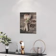 thumbnail image 2 of Kitchen Wall Art Dining Room Wall Decor Wooden Fork Spoon Kitchen Pictures Wall Decor Country Canvas Prints Painting Framed Artwork Home Decorations For Dining Room Restaurant 12"x16", 2 of 6