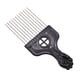 thumbnail image 2 of Peine de aguja de acero, peine de cabeza de aceite para hombres, peine para recoger el cabello, peine de inserción de metal de doble cara, peine de dientes anchos, peine hueco de acero, 2 of 5
