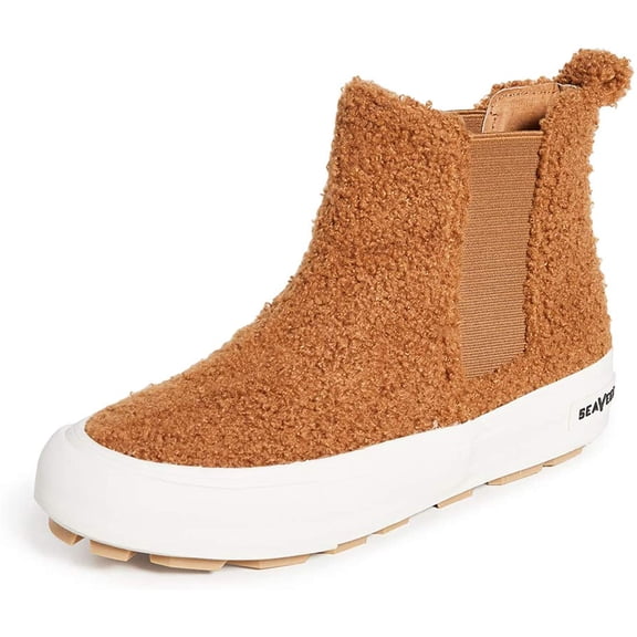 SeaVees Womens Laguna Sherpa Chelsea Boots
