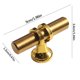 thumbnail image 3 of MTBLYS Tiradores para cajones y armarios | Tiradores modernos para armarios de cocina y baño - Tiradores de acero inoxidable con extremo cónico para puertas de tocador y cómoda | Juego de 10, 3 of 7