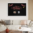thumbnail image 6 of Chalkboard 24" x 18" inches, Magnetic Blackboard, Rustic Whitewashed Wooden Framed Chalkboards for Wedding, Kitchen and Home Decor Magnetic Wall Chalkboards Hanging Black Chalkboards, 6 of 11
