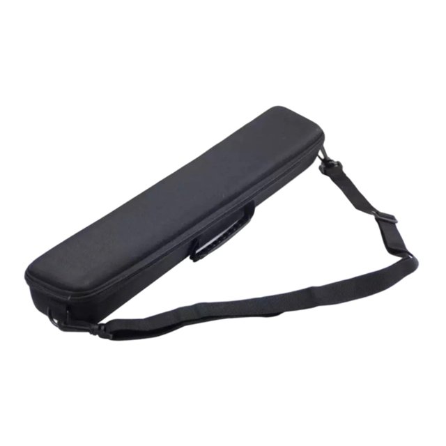 Bolsa para caña de pescar, bolsa de viaje, rígida, multiusos, compacta, grande, con forro de espuma, estuche de transporte, soporte para caña de pesca