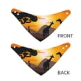 thumbnail image 3 of Naloa Giraffes Of The African Savannah Dog Bandana Large and Small-Dog Scarf Bib Handkerchief Accessories for Dogs and Cats(S-L)-Medium, 3 of 5
