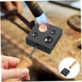 thumbnail image 4 of OULII Graphite Ingot Molds 2pcs Graphite Sphere Casting Molds Jewelry Making Torch Casting Kit for Melting and Refining Glass Marble Spheres, 4 of 8