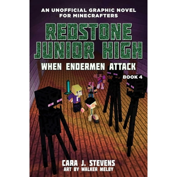 When Endermen Attack: Redstone Junior High #4 (Paperback)