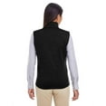 thumbnail image 2 of Devon & Jones Ladies' Newbury MÃ©lange Fleece Vest, 2 of 3