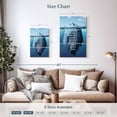 thumbnail image 3 of Elephant Stock Success Typography Wall Art - Vertical Multi Panel Canvas - Living Room Wall Decor - Inspirational And Typography Multi Panel - Blue And White Decor - 14" x 23", 3 of 4