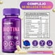 thumbnail image 3 of Biotina y Colágeno Hidrolizado 500 MG | Vitaminas para Mujer | Complejo de Belleza Cabello, Piel y Uñas | Suplemento Crecimiento del Cabello | Suplementos Péptidos de Vitamina B sin OGM | 60 Cápsulas, 3 of 8