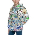 thumbnail image 2 of Piplup Youth Cartoon Hoodie Fashion Long Sleeve Kids Pullover Coat Casual Hoody Hooded Sweatshirts for Boys Girls, 2 of 8