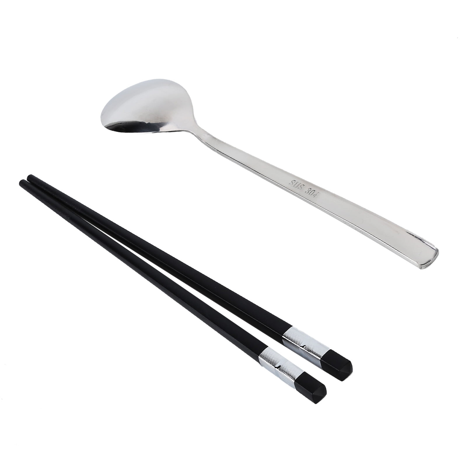 Flatware Set, Stainless Steel Chopsticks Spoon Set Lightweight For