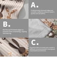 thumbnail image 5 of Happy Easter Bunny Hand Towels for Bathroom 2 Packs 18"x26" Polka Dot Rabbits Eggs Green Eucalyptus Decorative Kitchen Towel Brown Stripe Super Soft Drying Finger Towel for Home Hotel Gym, 5 of 8