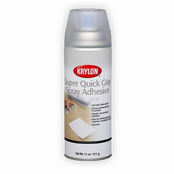 Krylon 7777 Super Quick Grip Spray Adhesive - 11 Oz.