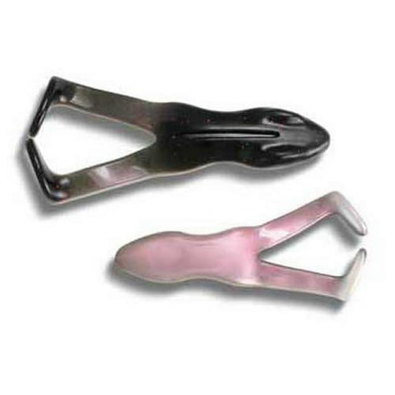 Stanley SRF-225 Ribbit 5pk Blk Neon/Rd Pearl Topwater Fishing Frog Lure