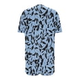 thumbnail image 5 of Tnhcen Plus Size 2 Piece Pajamas Set for Women Crew Neck Shorts Lounge Sets Classic Print Sleepwear Soft Loungewear XL-5XL, 5 of 6
