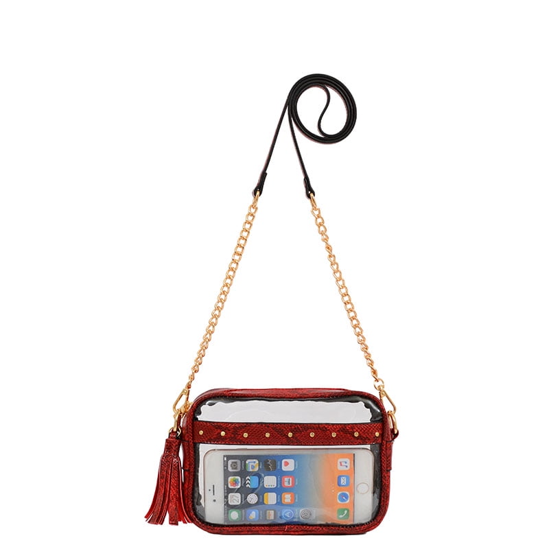 ToGoGo ToGoGo Women Small Clear Crossbody bag Stadium Approved