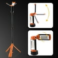 thumbnail image 3 of Lampe de Camping à DEL Rechargeable avec Support Pliant Détachable, 2200 Lm Haute Luminosité Luminosité à Intensité Réglable, Lampe d'Extérieur Portable et Étanche pour Camping Randonnée Urgence, 3 of 9
