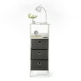 thumbnail image 3 of Urban Shop Storage Cart with Charging Capabilities, Black, 3 of 3