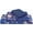 Floral, variant on Navy Blue Floral Printed King Sheet Set, 6 Piece Botanical Pattern Microfiber Sheets Extra Deep Pocket