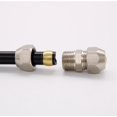 thumbnail image 4 of 2 piezas de conexión de manguera de férula de compresión de 8 mm, conexión de manguera neumática plateada, conector rápido recto de doble tubo niquelado de cobre, Su kaili Sencillez, 4 of 5