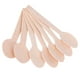 thumbnail image 5 of Cucharas de madera desechables, 100 cucharas de madera desechables, utensilio de cocina, cuchara de madera, fiabilidad excepcional, 5 of 8
