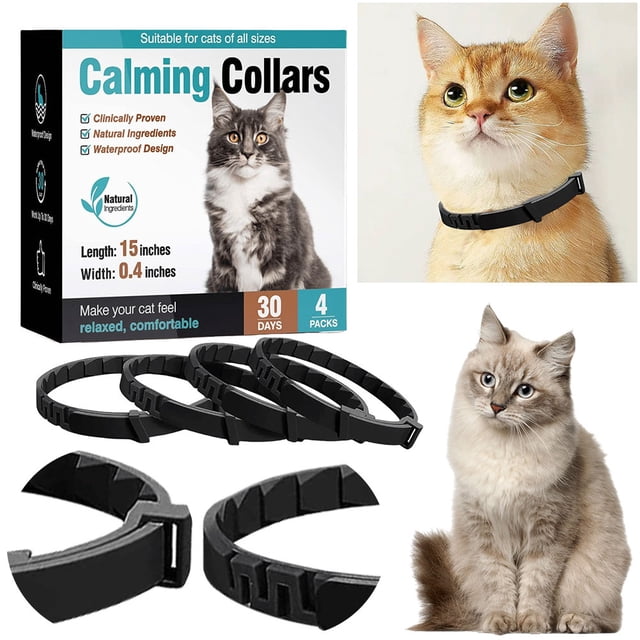 Collar Calmante Apaciguador Feromonas 3/4 para Gatos DQrwqpou