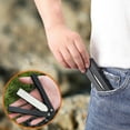 thumbnail image 1 of Double Sided Folded Pocket Sharpener Sharpening Stone Kitchen Tool Sharpener Black, 1 of 9