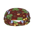 thumbnail image 2 of Easygdp Frogs and Mushrooms Sports Headband Non Slip Headband Unisex for Head Circumference 19.6 - 22.4 inch, 2 of 9