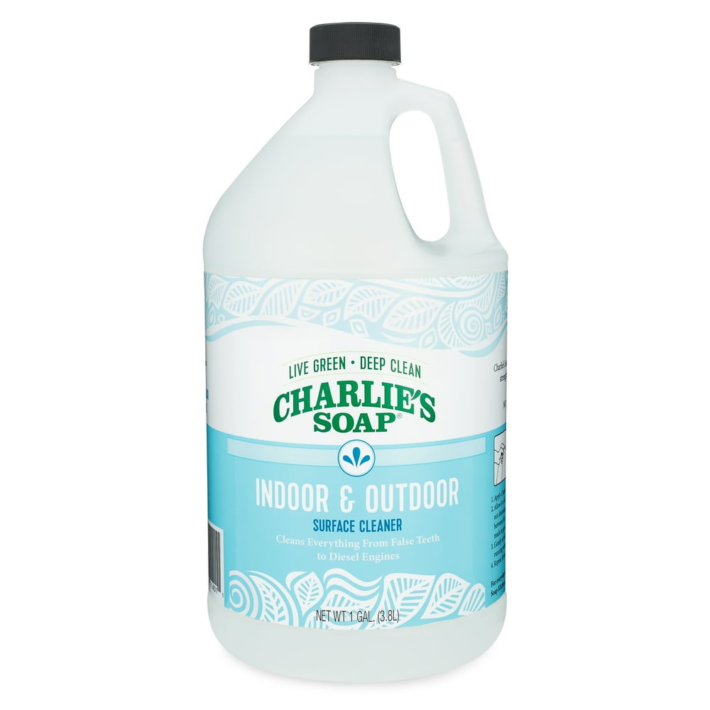 Charlie's Soap IndoorOutdoor Surface Cleaner NonToxic, Multi