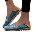 thumbnail image 5 of Sngxgn Flat Shoes Women Comfortable Slip on Women's Flats(Sky Blue,41), 5 of 8