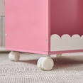 thumbnail image 6 of Teamson Kids Little Chef Savannah Wooden 3-piece Play Kitchen Set with Fridge, Sink, Stove & 21 Accessories, Pink, 6 of 14