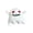 A004- Style D, variant on Halloween Decor, Halloween Ghost Plush, 5X5 Inch Ghost Stuffed Animal, Spooky Halloween Plush Toys, Soft Huggable Stuffed Animal with Small Horns, Perfect for Tabletop Shelf