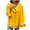 Yellow, variant on Plus Size Blouses for Women Casual Long Sleeved Solid Color Ladies Large Size Loose Chiffon Shirt
