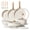 22-Piece White, variant on Carote 19-Piece Nonstick Cookware Sets, Granite Non Stick Pots and Pans with Removable Handles, Oven Safe, Induction Compatible, Cream White