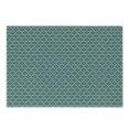 thumbnail image 1 of Ikat Cutting Board, Traditional Elements Abstract Circles and Dots Inspirations Tribal, Decorative Tempered Glass Cutting and Serving Board, Small Size, Turquoise Grey, by Ambesonne, 1 of 1