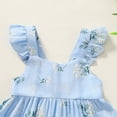 thumbnail image 5 of Happy Town Kids Toddler Girls Dress Princess Sleeveless Beach Butterfly Sundress, 5 of 8