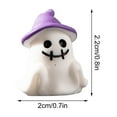 thumbnail image 2 of PATLOLLAV Halloween Ornament,Miniatures Pumpkins Ghost Ghost Figurines Mini Resin Plastic Garden Decor Accessories Halloween Ornaments for Outdoor House Garden Decoration Party Supplies, 2 of 5