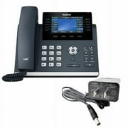Yealink T46U IP Phone - Power Adapters Included - 1 Year Manufacturer Warranty - Unlocked can be Used with Any VoIP Provider