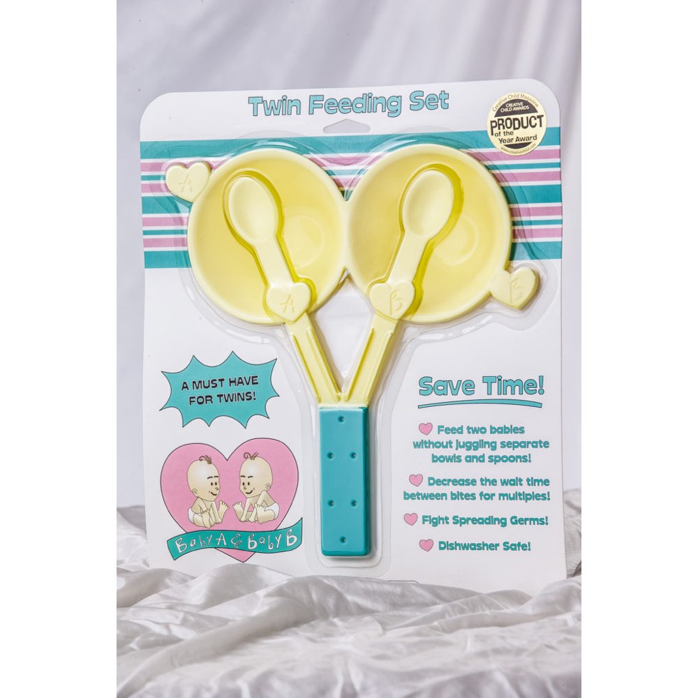 Baby A & Baby B Twin Feeding Set