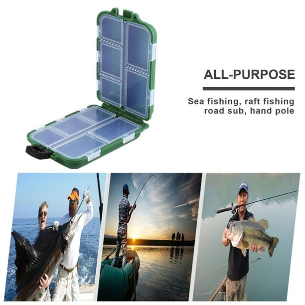 Clearance Sale Fishing Tackle Accessory Storage Box Compartments Visible  Fishing Lure Box Fishing Lure Bait Hooks Storage Box Storage Case - Walmart .ca